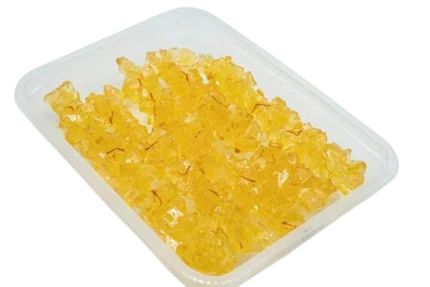 نبات شاخه زعفرانی ۹۰۰ گرمی حاج کاظم