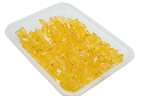 نبات شاخه زعفرانی ۹۰۰ گرمی حاج کاظم