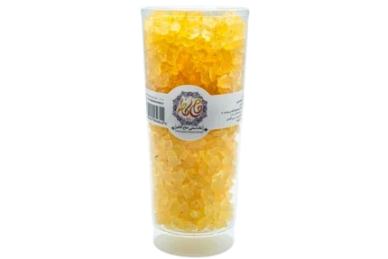 نبات نگینی زعفرانی ۵۰۰ گرمی حاج کاظم