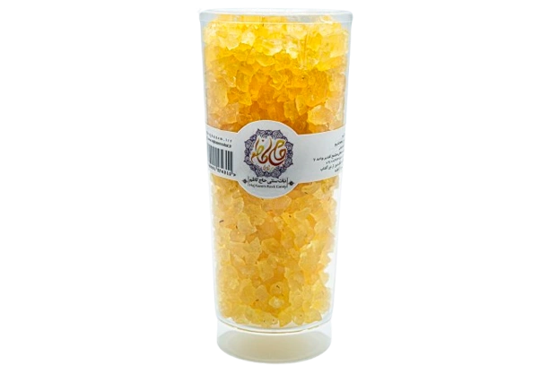 نبات نگینی زعفرانی ۵۰۰ گرمی حاج کاظم