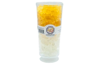 نبات نگینی سفید و زعفرانی 500گرمی حاج کاظم